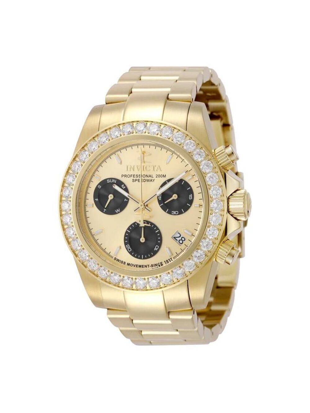 Invicta Elite Ascent Prestige 4.0 CT Certified LG Diamond Swiss, 42mm (51102)
